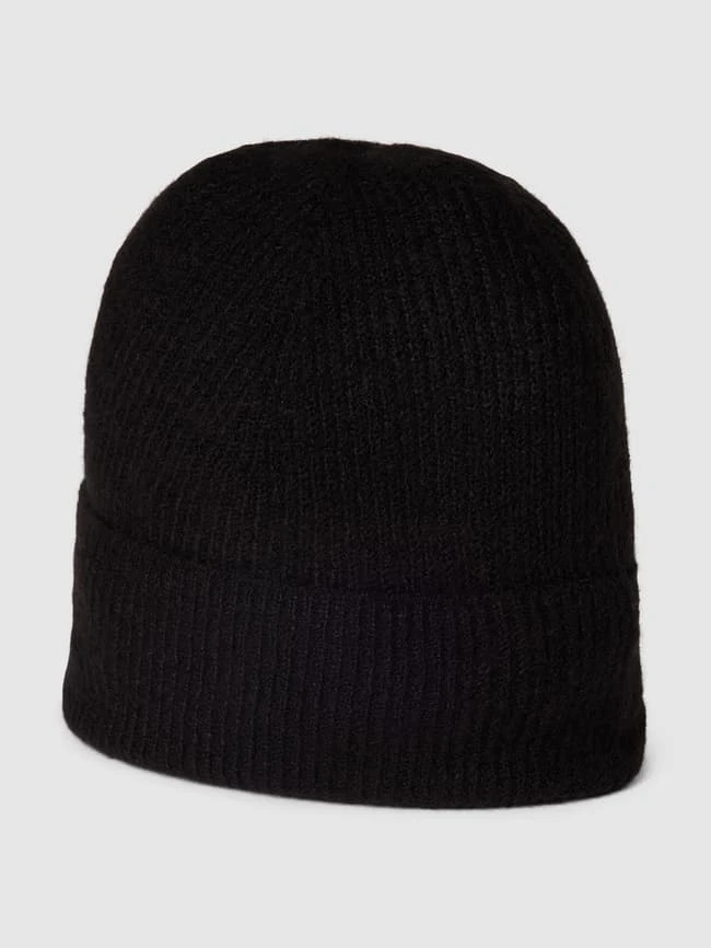 Christian Berg Woman Beanie Mit Strukturmuster In Ripp-Optik - Schwarz 3 Christian Berg Woman Beanie Mit Strukturmuster In Ripp-Optik - Schwarz