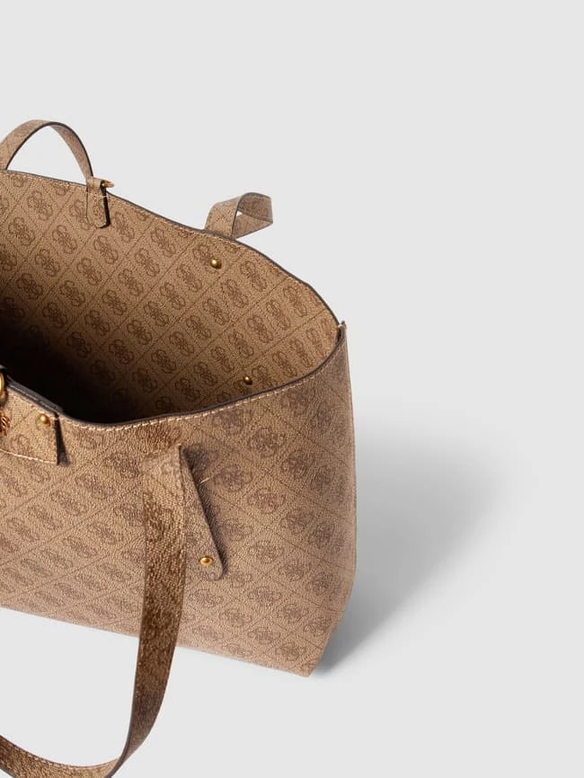 Guess Shopper Mit Karabinerverschluss Modell 'BRENTON' - Sand 6 Guess Shopper Mit Karabinerverschluss Modell 'BRENTON' - Sand – Bild 4