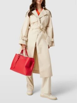 Emporio Armani Handtasche Mit Strukturmuster - Rot