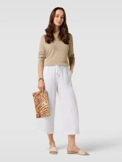 Barts Kosmetiktasche Mit Label-Detail Modell 'JUNO' - Senfgelb