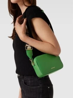 Coccinelle Umhängetasche Mit Label-Print Modell 'TEBE' - Grün