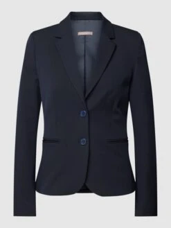 Christian Berg Woman Selection Blazer Mit Paspeltaschen - Marineblau