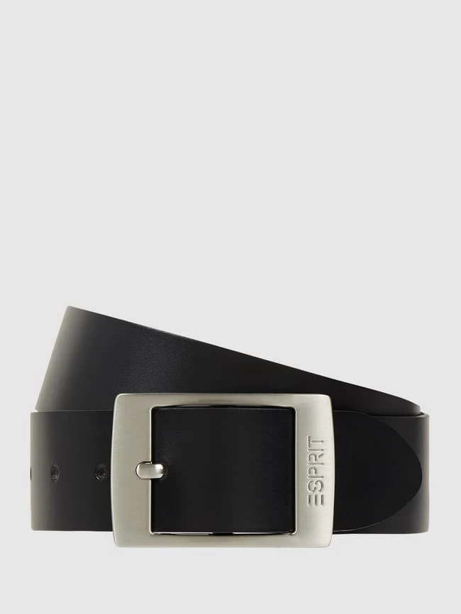 Esprit Ledergürtel Mit Dornschließe Modell 'Xoctavia' - Schwarz 3 Esprit Ledergürtel Mit Dornschließe Modell 'Xoctavia' - Schwarz