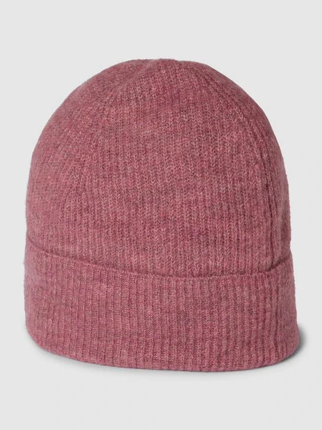 Christian Berg Woman Beanie Mit Strukturmuster In Ripp-Optik - Aubergine 3 Christian Berg Woman Beanie Mit Strukturmuster In Ripp-Optik - Aubergine