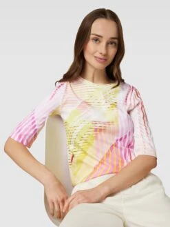 Marc Cain T-Shirt Mit Allover-Muster - Rosa -Damenbekleidungsgeschäft 6t7jcja3ah256hq164pjchqh91aj4i2m6p6kohq691358h1k9sr38gad8l24ulhmacr30gqm9t248jhj8go36p32cko68cb1c8ojadhk6kp6ao9k6lhjidj36lim2p1k71i66d8