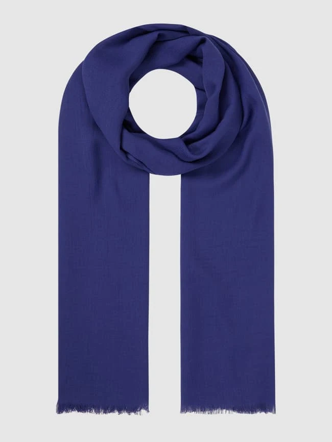 Fraas Schal Mit Viskose-Anteil - Royalblau 3 Fraas Schal Mit Viskose-Anteil - Royalblau