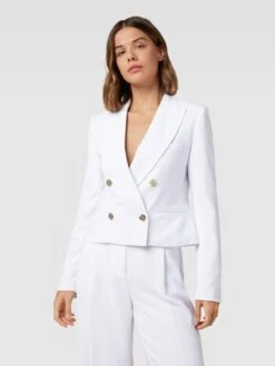 MICHAEL Michael Kors Blazer Mit Label-Details - Weiß -Damenbekleidungsgeschäft 6tb34kpm6srksipma51lce9g9krlahi88523ikqda0rjacag891ksi9ia16kkeaa6pal0ga885a3glhn8l3m8or3c4oj4o9m6ksjadpk6pj64o9k6cpm2chp64q34pb5c5imco8