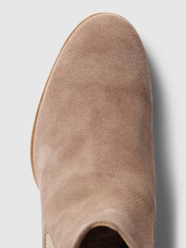 Tamaris Chelsea Boots Mit Blockabsatz - Taupe 6 Tamaris Chelsea Boots Mit Blockabsatz - Taupe – Bild 4