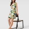 Marc Cain Minikleid Mit Allover-Muster - Offwhite