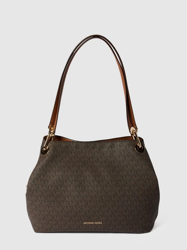 MICHAEL Michael Kors Handtasche Mit Logo-Muster - Schokobraun 4 MICHAEL Michael Kors Handtasche Mit Logo-Muster - Schokobraun – Bild 2
