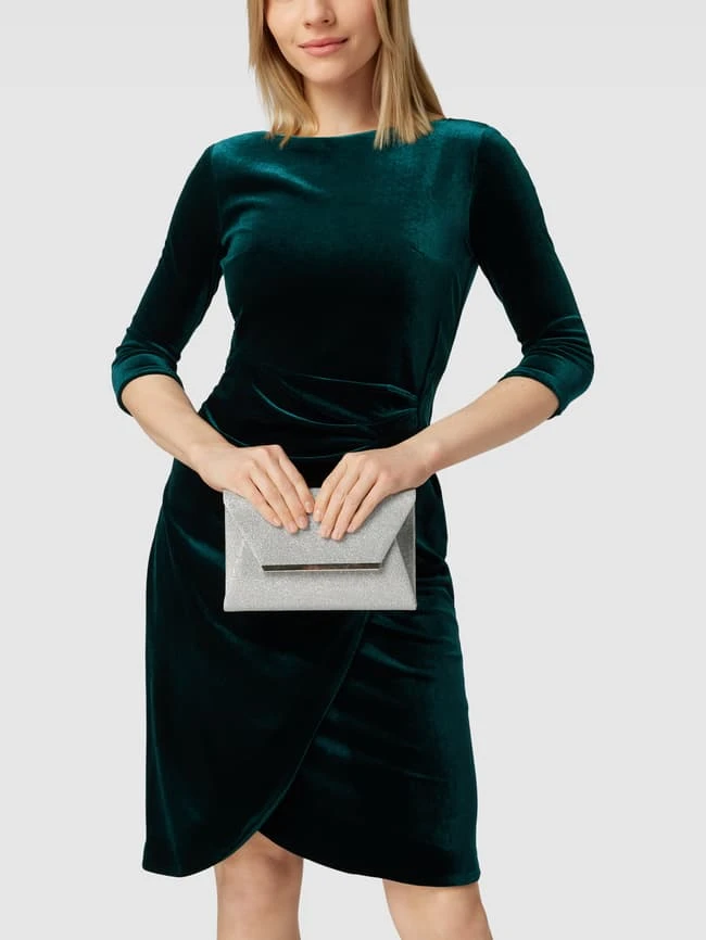 Jake*s Cocktail Kuvert-Clutch Mit Schimmernder Optik - Silber 3 Jake*s Cocktail Kuvert-Clutch Mit Schimmernder Optik - Silber