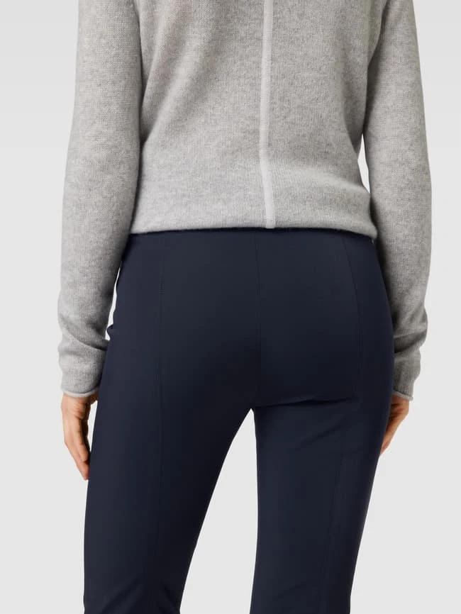 Raffaello Rossi Flared Cut Schlupfhose Mit Ziernähten Modell 'MACY' - Marineblau 5 Raffaello Rossi Flared Cut Schlupfhose Mit Ziernähten Modell 'MACY' - Marineblau – Bild 3
