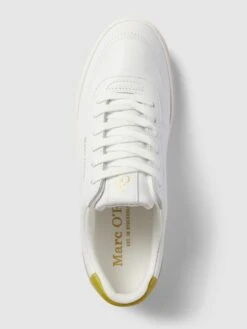 Marc O'Polo Sneaker Aus Leder Mit Kontrastbesatz - Weiß -Damenbekleidungsgeschäft 713kid269l5k8cqh753kicq48h9k6khk8p75ai1m98o44c9ha9ak2d1ja55jiial99652j2b718jcdih9l3jap33chij4pb2c4s6cc1kc8sjcoj570p3aphi60pmcdj66kp36dg