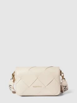 VALENTINO BAGS Handtasche In Flecht-Optik Modell 'IBIZA' - Offwhite