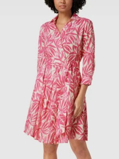 0039 Italy Knielanges Blusenkleid Mit Allover-Muster Modell 'Jule' - Pink -Damenbekleidungsgeschäft 7173ekhh957kska3ah7jgdq89ss3aipja0rjah1ia564qkq59l14sj2k9h956jal8oo4uiq99ss46jila53j6dhi68o68ob260s30e9k6oqm2e1l74o6adhpccr64p1n6koj6oo