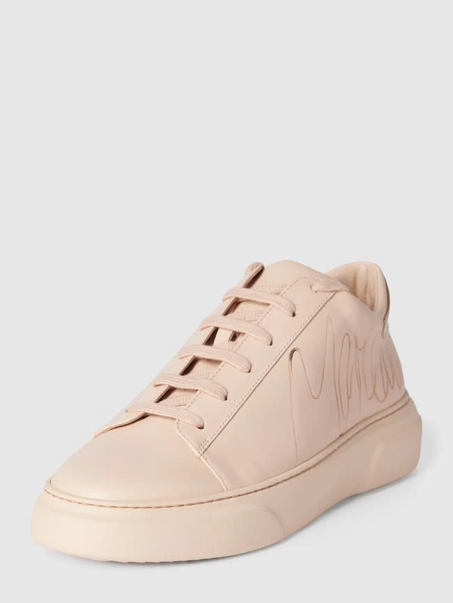 Marc Cain Bags & Shoes Sneaker Aus Leder Mit Label-Print - Altrosa 4 Marc Cain Bags & Shoes Sneaker Aus Leder Mit Label-Print - Altrosa – Bild 2