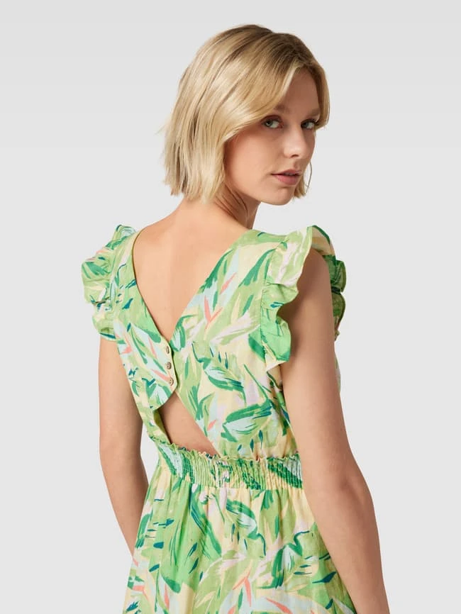 YAS Midikleid Mit Elastischem Taillenbund - Grün 5 YAS Midikleid Mit Elastischem Taillenbund - Grün – Bild 3