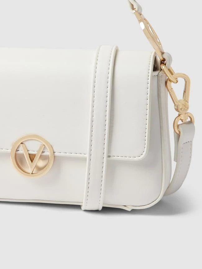 VALENTINO BAGS Schultertasche Mit Label-Detail Modell 'JULY' - Weiß 4 VALENTINO BAGS Schultertasche Mit Label-Detail Modell 'JULY' - Weiß – Bild 2