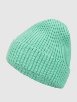 Unio Mütze Aus Merinowoll-Kaschmir-Mix Modell 'Lille' - Grün