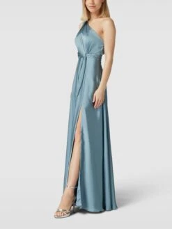 Jake*s Cocktail Abendkleid Mit Schleifen-Detail - Ozean Blau