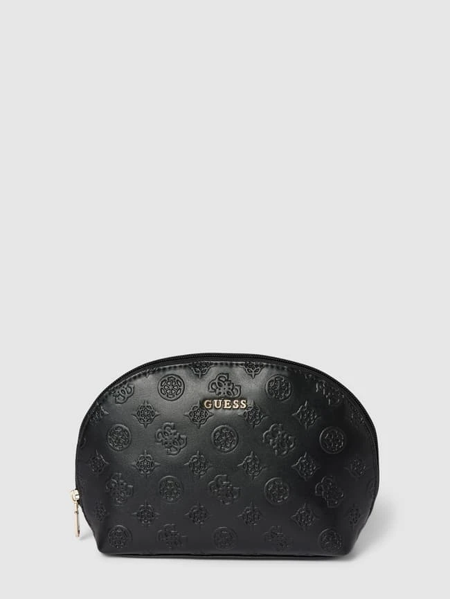 Guess Kosmetiktasche In Glanz-Optik Modell 'DOME' - Schwarz 3 Guess Kosmetiktasche In Glanz-Optik Modell 'DOME' - Schwarz