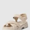 Tom Tailor Sandalen Mit Klettverschluss - Beige