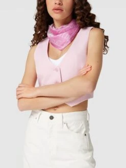 Juicy Couture Schal Mit Label-Print Modell 'TULIP FOULARDS' - Pink