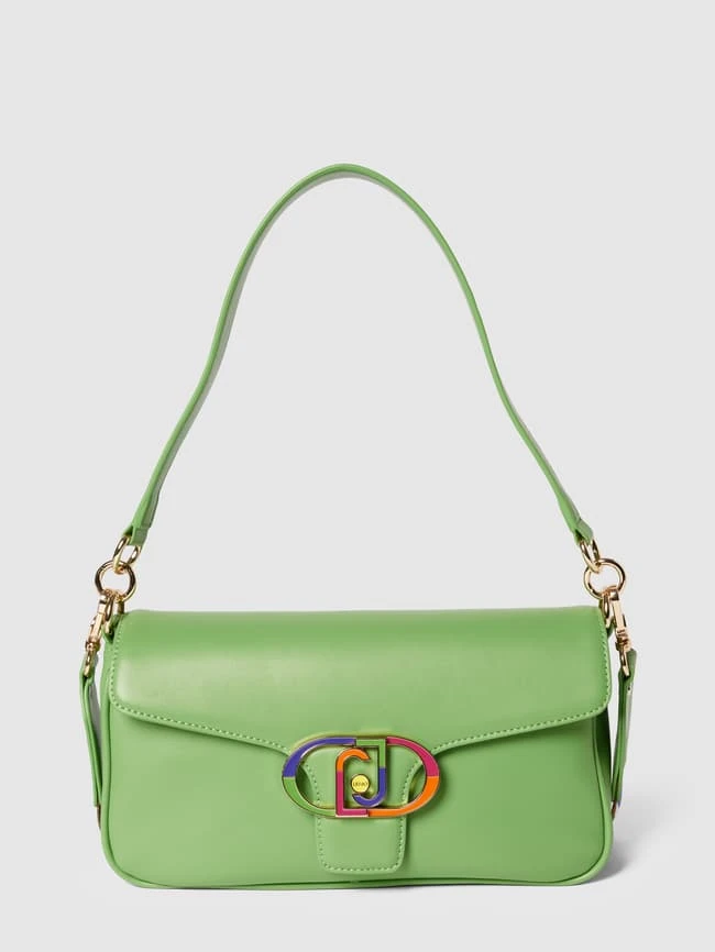 Liu Jo White Umhängetasche In Leder-Optik Modell 'Misa' - Apfelgrün 4 Liu Jo White Umhängetasche In Leder-Optik Modell 'Misa' - Apfelgrün – Bild 2