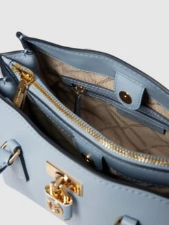 MICHAEL Michael Kors Umhängetasche Mit Label-Applikation Modell 'RUBY' - Hellblau -Damenbekleidungsgeschäft 7544sjqm6ko32g9n6cqkud9m8d0kekql91b4mh1h85348h1i898k2c2d9h0l0g9l6pajggqm8pb34hhm953jacb26go3ecr56gs32d1k64qm8e9h6kom6pj5cop3ee9o6ss66og