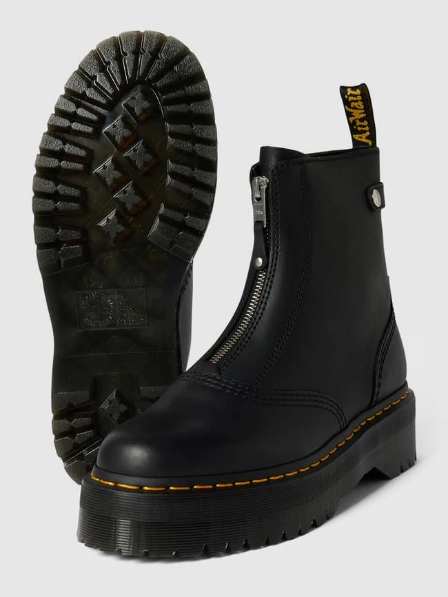 Dr. Martens Dr.Martens Boots Aus Leder Modell 'Jetta Sendal' - Schwarz 6 Dr. Martens Dr.Martens Boots Aus Leder Modell 'Jetta Sendal' - Schwarz – Bild 4