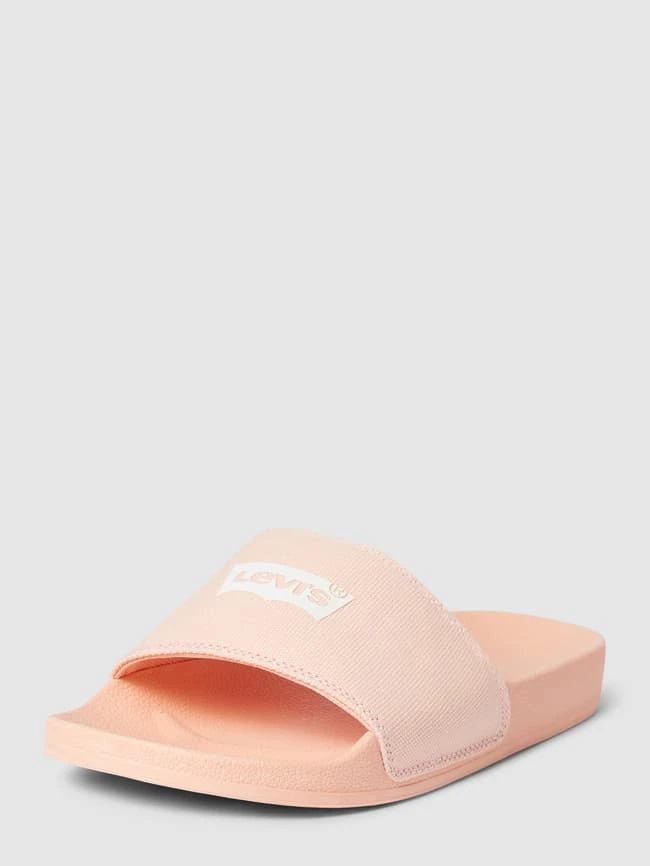 Levi’s® Acc. Slides Mit Label-Print Modell 'JUNE' - Lachs 3 Levi’s® Acc. Slides Mit Label-Print Modell 'JUNE' - Lachs