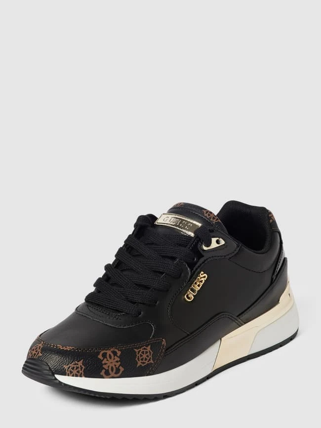 Guess Sneaker Mit Label-Print Modell 'MOXEA' - Schwarz 4 Guess Sneaker Mit Label-Print Modell 'MOXEA' - Schwarz – Bild 2