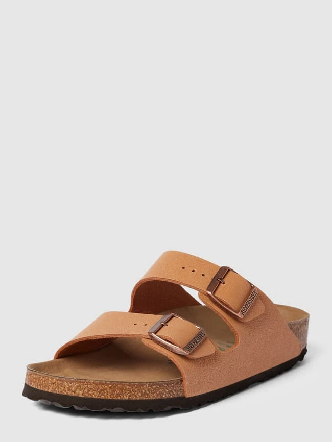 Birkenstock Sandalen Mit Label-Details Modell 'Arizona' - Apricot 3 Birkenstock Sandalen Mit Label-Details Modell 'Arizona' - Apricot