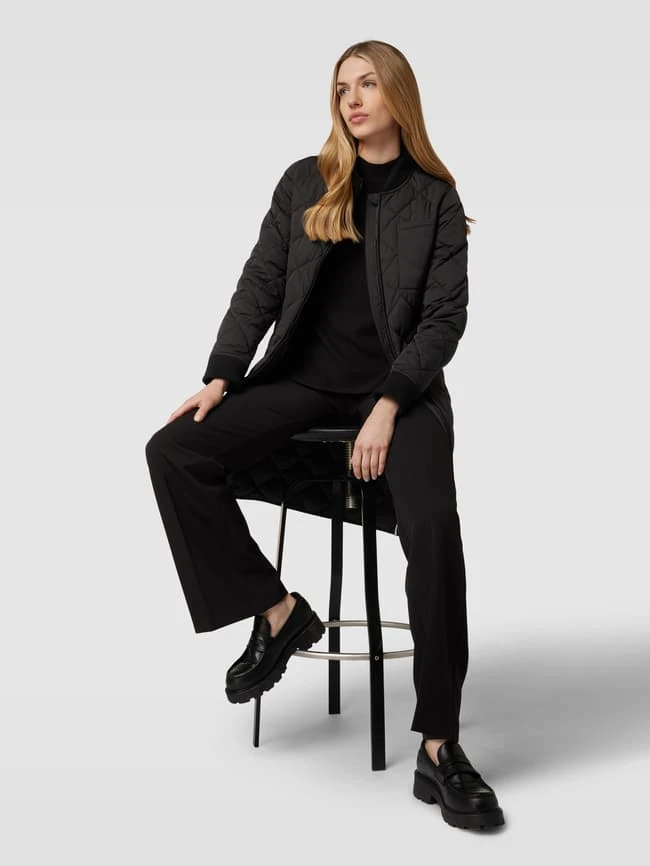 Khujo Steppmantel Mit Label-Details Modell 'Mary' - Schwarz 3 Khujo Steppmantel Mit Label-Details Modell 'Mary' - Schwarz