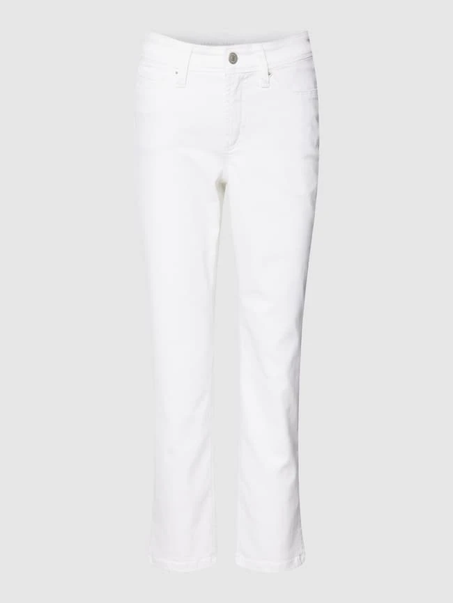 Cambio Jeans Mit Label-Patch Modell 'PIPER' - Weiß 4 Cambio Jeans Mit Label-Patch Modell 'PIPER' - Weiß – Bild 2