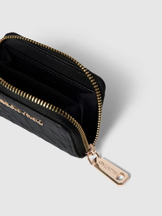 VALENTINO BAGS Portemonnaie Mit Allover-Logo - Schwarz 5 VALENTINO BAGS Portemonnaie Mit Allover-Logo - Schwarz – Bild 3