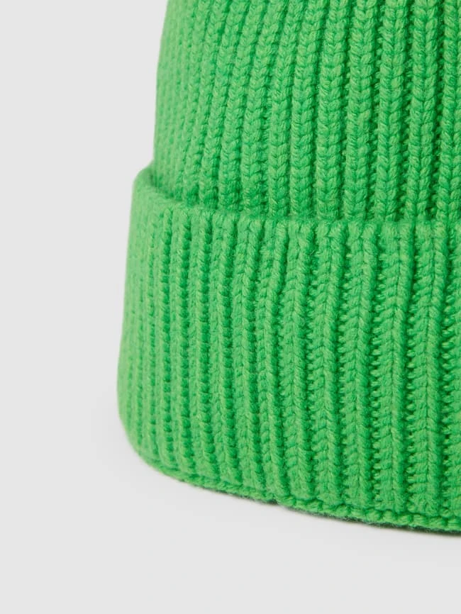 Unio Beanie Mit Breitem Umschlag Modell 'Mika' - Grün 4 Unio Beanie Mit Breitem Umschlag Modell 'Mika' - Grün – Bild 2