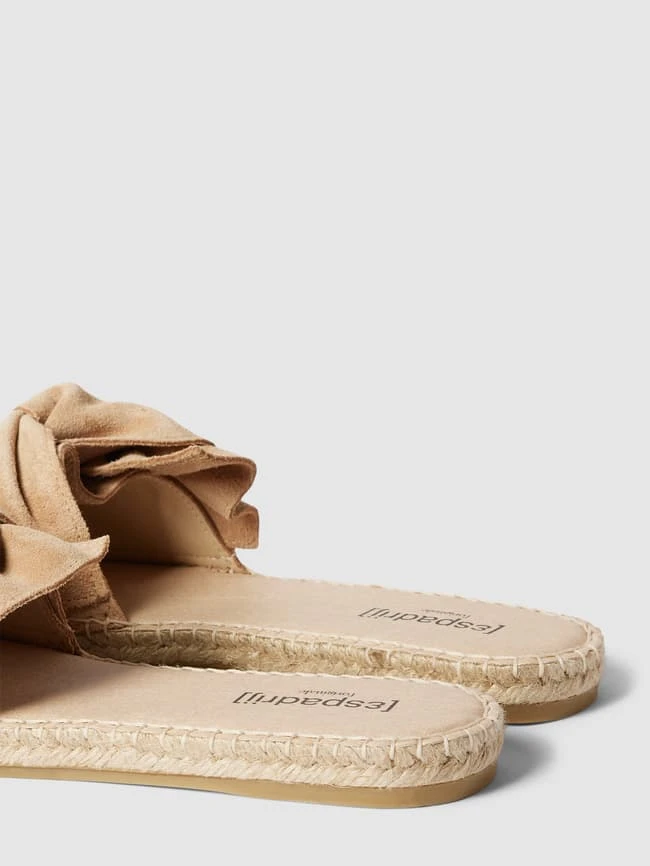 Espadrij Pantolette Mit Knoten-Detail - Camel 4 Espadrij Pantolette Mit Knoten-Detail - Camel – Bild 2