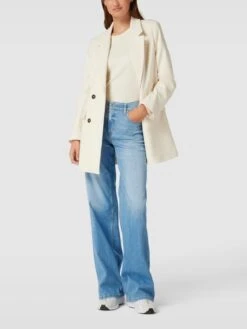 Cambio Jeans Mit Label-Patch Modell 'AIMEE' - Hellblau