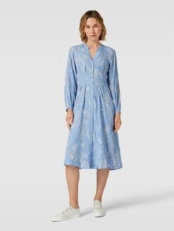 Jake*s Collection Midikleid Aus Viskose Mit Allover-Muster - Bleu -Damenbekleidungsgeschäft 84r3gj9macq56iqc8l14mgqd70qk8e2m8l834gad9h25ce9i8h95ali89l2kuhhg694kidpo84o5cgpmago3gcpk6lgj2dpi6grjiphkc4qjioj56kojeopmcosm6chi68o62do