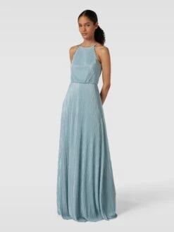 Jake*s Cocktail Abendkleid Mit Strukturmuster - Schilf
