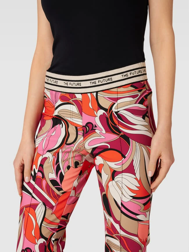 Cambio Hose Mit Allover-Muster Modell 'Rainee' - Pink 5 Cambio Hose Mit Allover-Muster Modell 'Rainee' - Pink – Bild 3