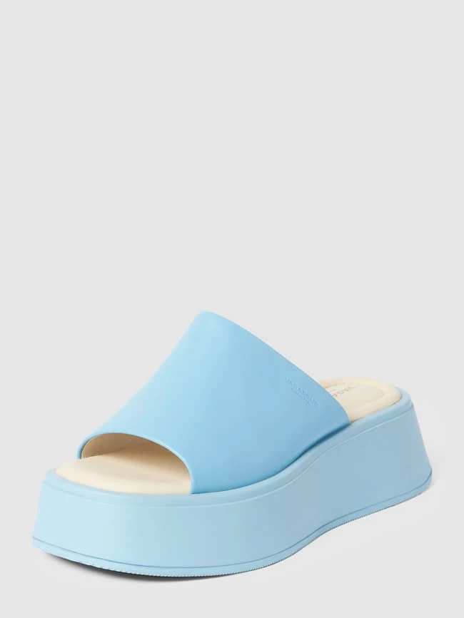 Vagabond Pantolette Mit Label-Prägung Modell 'COURTNEY' - Hellblau 4 Vagabond Pantolette Mit Label-Prägung Modell 'COURTNEY' - Hellblau – Bild 2