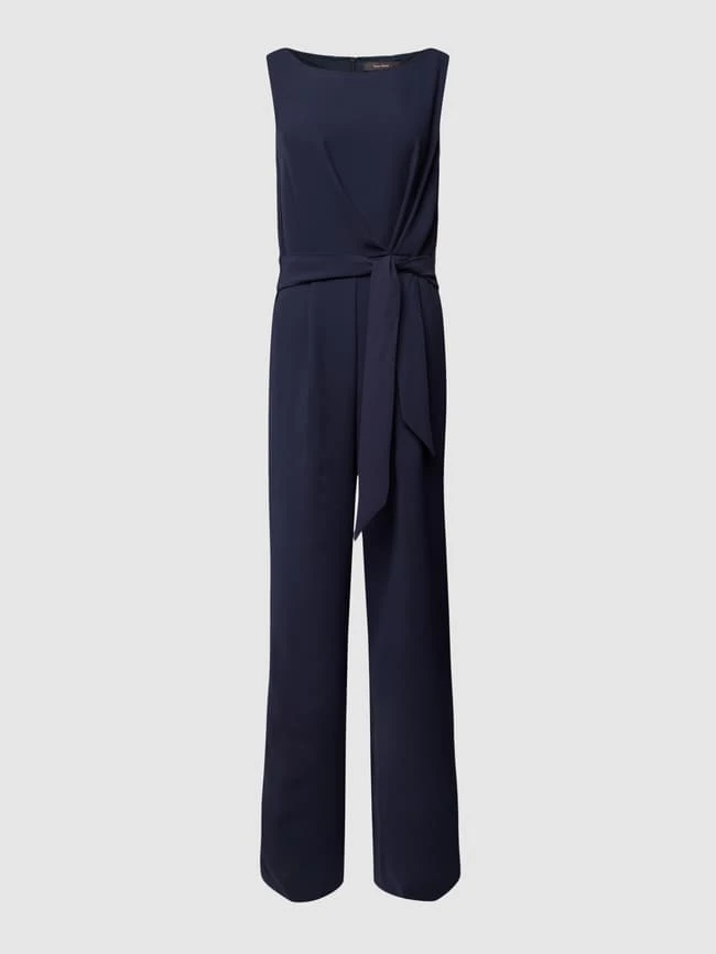 Vera Mont Jumpsuit Mit Bindegürtel - Dunkelblau 4 Vera Mont Jumpsuit Mit Bindegürtel - Dunkelblau – Bild 2