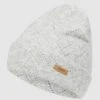 Barts Mütze Mit Woll-Anteil Modell 'Bridgey' - Hellgrau Meliert