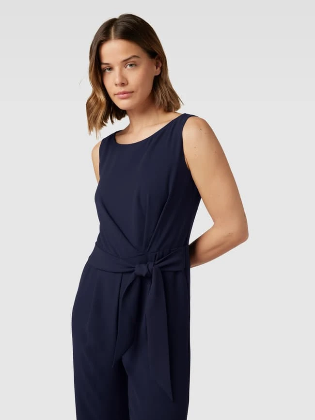 Vera Mont Jumpsuit Mit Bindegürtel - Dunkelblau 5 Vera Mont Jumpsuit Mit Bindegürtel - Dunkelblau – Bild 3