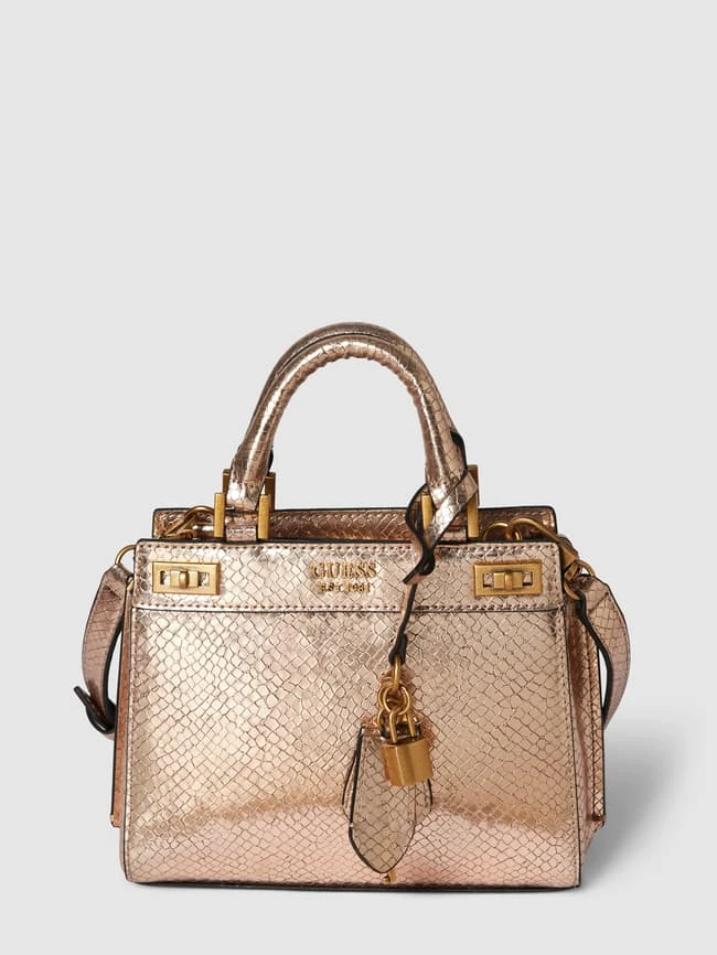 Guess Handtasche Im Metallic-Look Modell 'KATEY MINI SATCHEL' - ROSE GOLD 4 Guess Handtasche Im Metallic-Look Modell 'KATEY MINI SATCHEL' - ROSE GOLD – Bild 2