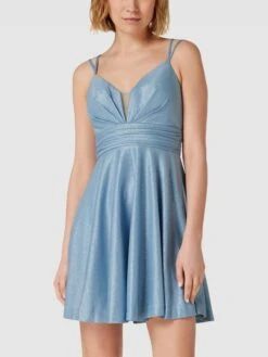 Jake*s Cocktail Cocktailkleid Mit Effektgarn - Rauchblau Meliert -Damenbekleidungsgeschäft 856jegakako3aiak8t64ec2289336k2f9h254j2l9orj2li7aco58ii3916l8e2hah138hif9kqjacijaco6cp316comce1jchimaohk6ss3io9o6thm8dpp6dimap32cphm2oo