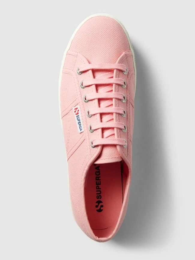 Superga Sneaker Mit Schnürverschluss Modell 'LINEA' - Pink 7 Superga Sneaker Mit Schnürverschluss Modell 'LINEA' - Pink – Bild 5