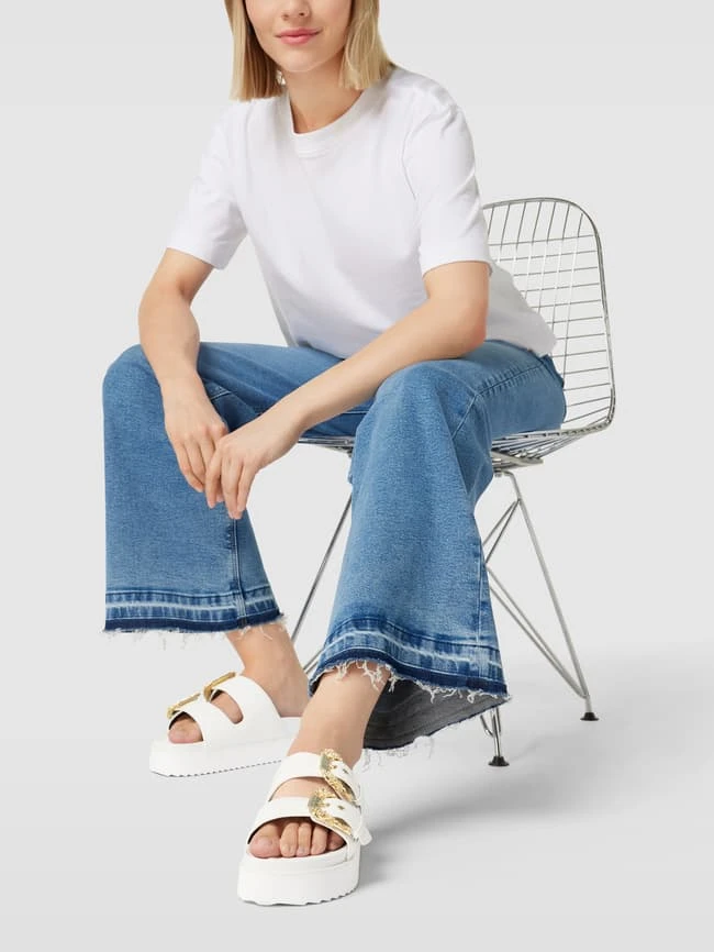 Versace Jeans Couture Sandalen Mit Plateau-Sohle Modell 'ARIZONA' - Weiß 3 Versace Jeans Couture Sandalen Mit Plateau-Sohle Modell 'ARIZONA' - Weiß